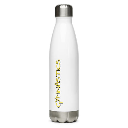 Athletic Authority  "Gymnastics Yellow" Stainless Steel Water Bottle