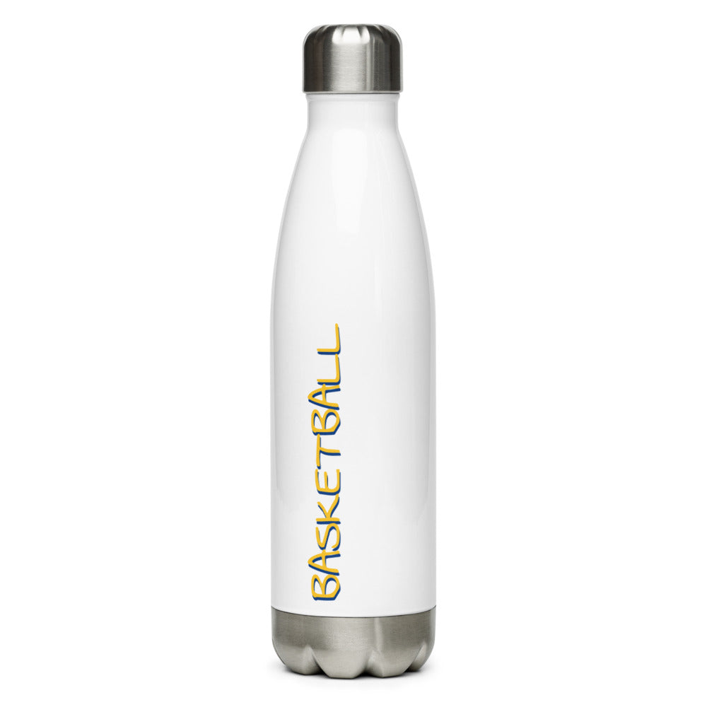 Athletic Authority "Basketball Flame" Stainless Steel Water Bottle