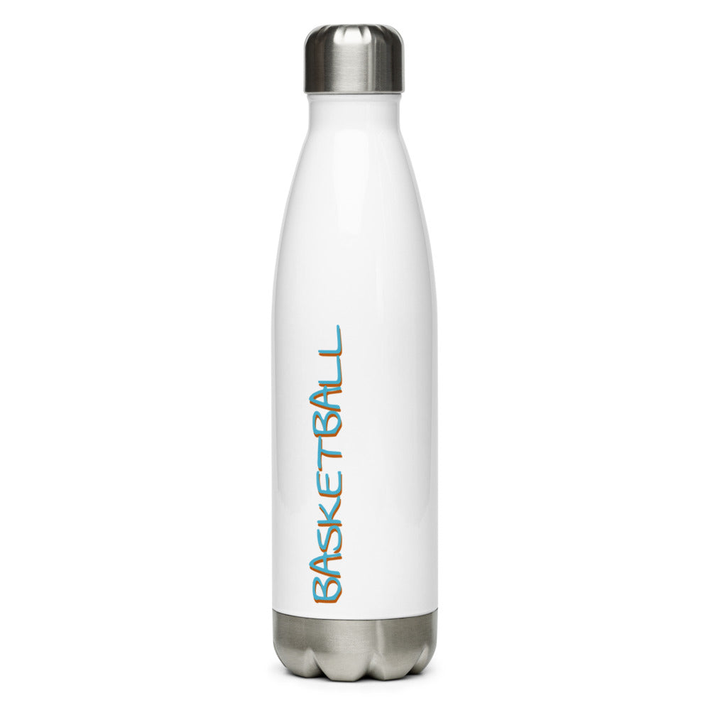 Athletic Authority "Basketball Dunk" Stainless Steel Water Bottle