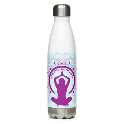 Athletic Authority "Yoga Sky Burst" Stainless Steel Water Bottle