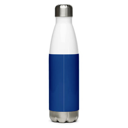 Athletic Authority "Yoga Blue Waves" Stainless Steel Water Bottle