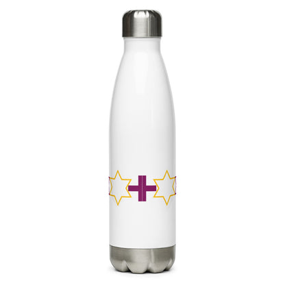 Athletic Authority "Stars" Stainless Steel Water Bottle