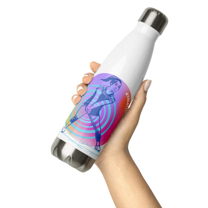 Athletic Authority "Volleyball Dig" Stainless Steel Water Bottle