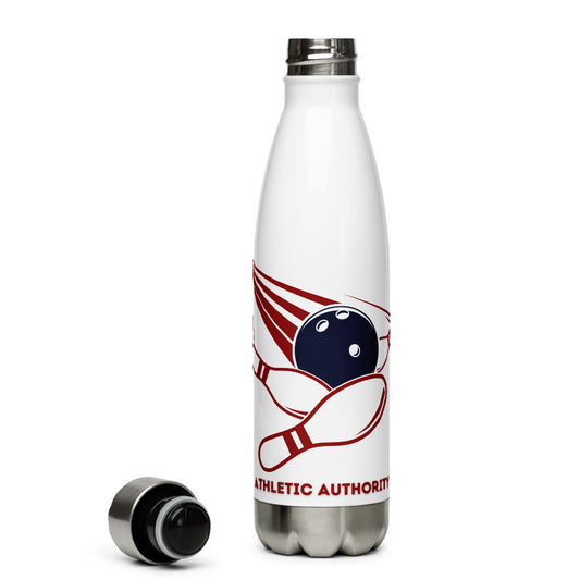 Athletic Authority "Bowling Strike" Stainless Steel Water Bottle
