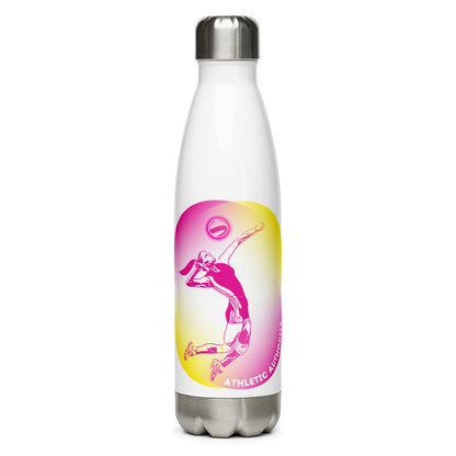 Athletic Authority "Volleyball Power" Stainless Steel Water Bottle