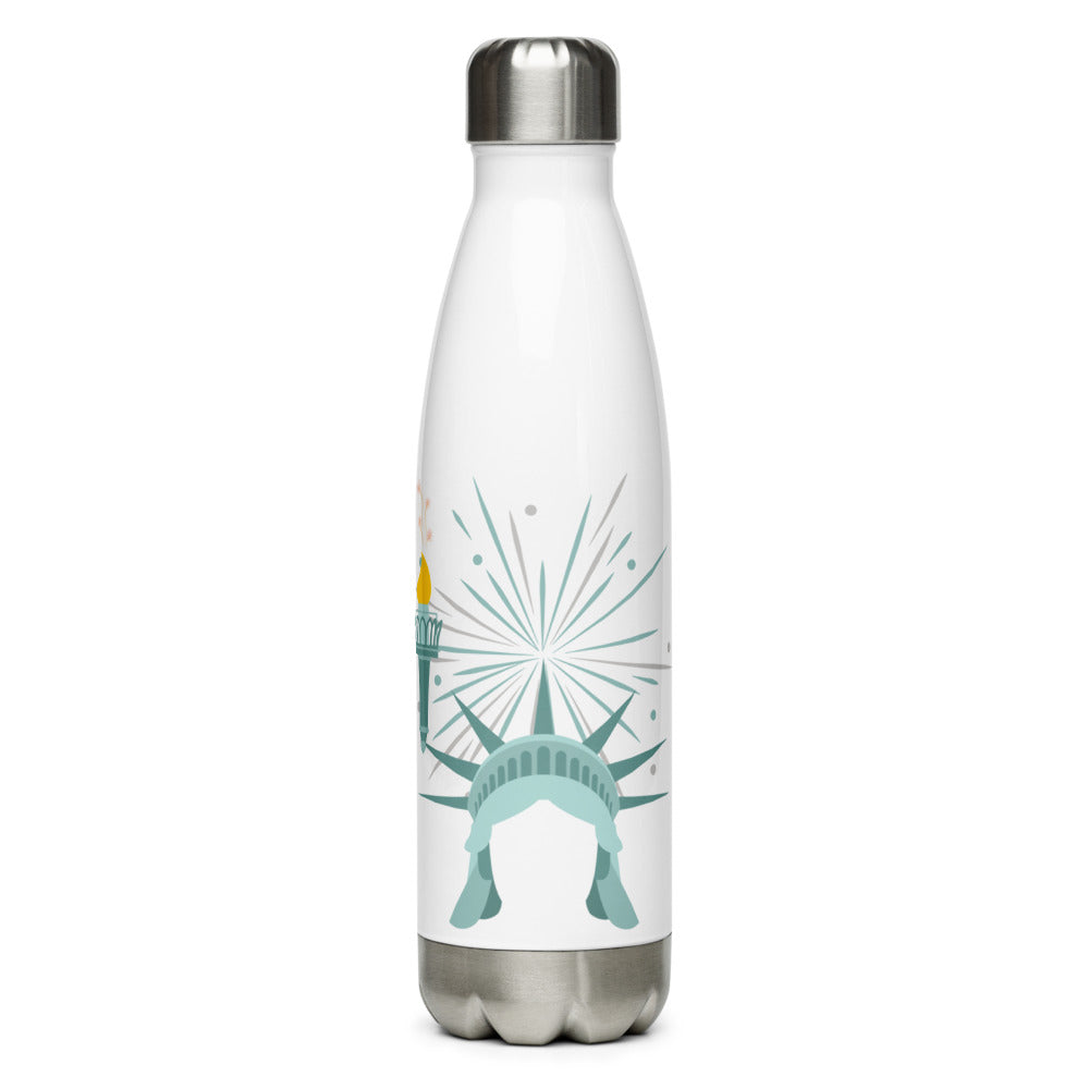 MYNY Hub "Liberty TORCH" Stainless Steel Water Bottle