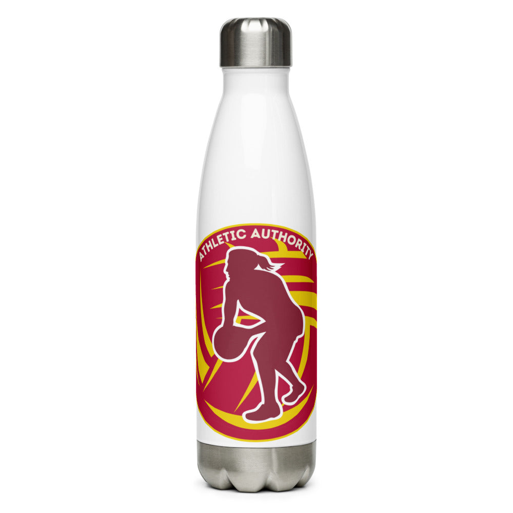 Athletic Authority "Netball Pass" Stainless Steel Water Bottle