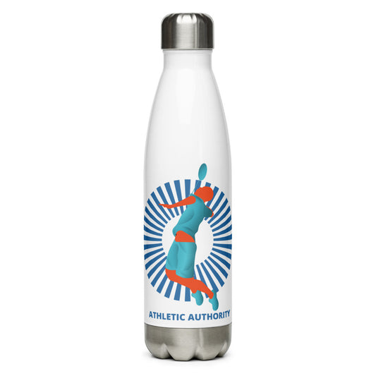 Athletic Authority"Badminton Smash" Stainless Steel Water Bottle