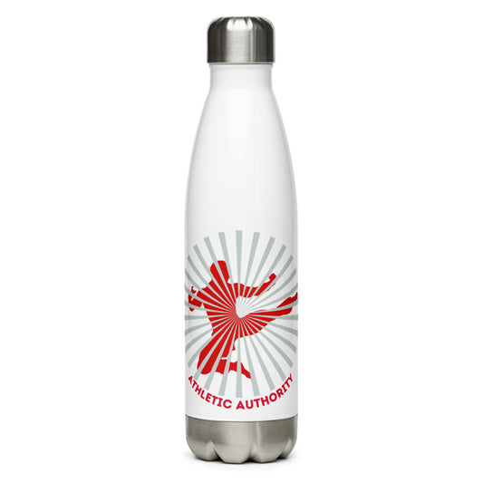 Athletic Authority "Martial Arts Burst " Stainless Steel Water Bottle