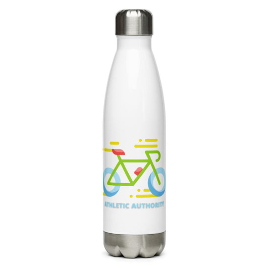 Athletic Authority "Cycling Glow" Stainless Steel Water Bottle