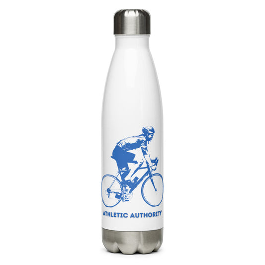 Athletic Authority "Cycling Rider" Stainless Steel Water Bottle