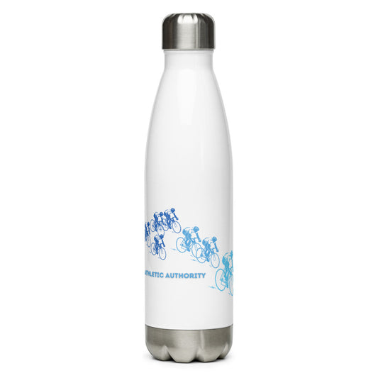 Athletic Authority "Cycling  Racing" Stainless Steel Water Bottle
