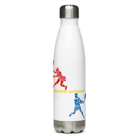 Athletic Authority "Tennis Rally" Stainless Steel Water Bottle