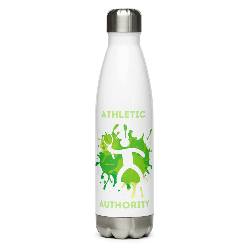 Athletic Authority "Tennis Splash" Stainless Steel Water Bottle