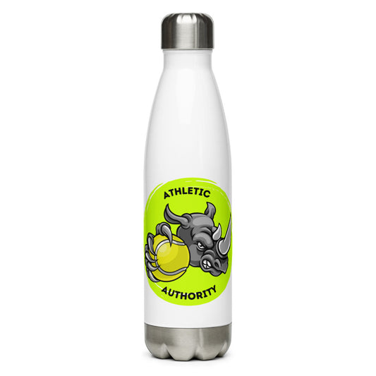 Athletic Authority "Tennis Rhino" Stainless Steel Water Bottle