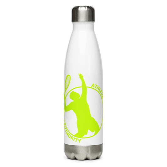 Athletic Authority "Tennis Neon" Stainless Steel Water Bottle