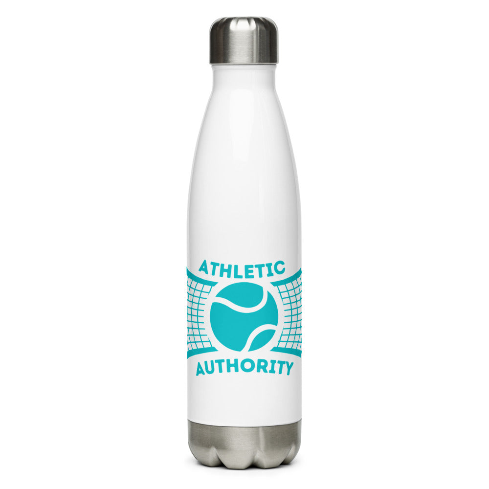 Athletic Authority "Tennis Net" Stainless Steel Water Bottle