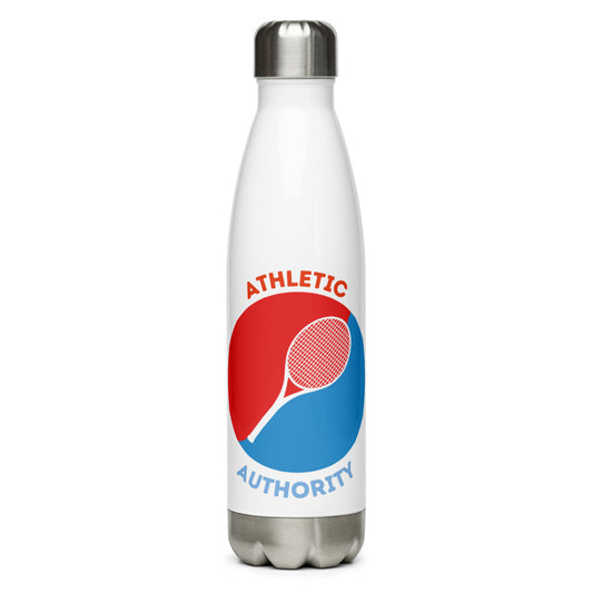 Athletic Authority "Tennis" Stainless Steel Water Bottle