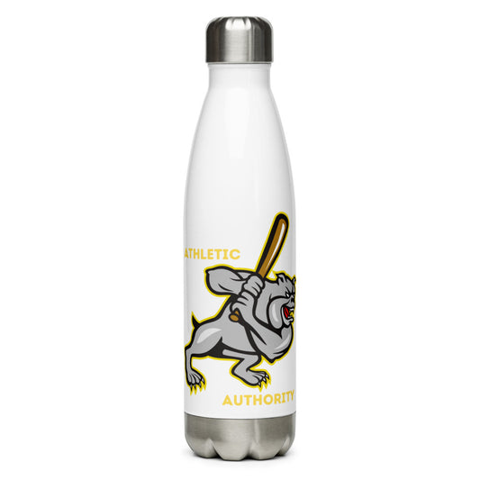 Athletic Authority  "Baseball Big Dog" Stainless Steel Water Bottle