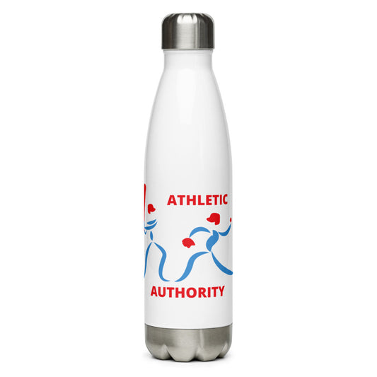 Athletic Authority  "Baseball Pitch" Stainless Steel Water Bottle