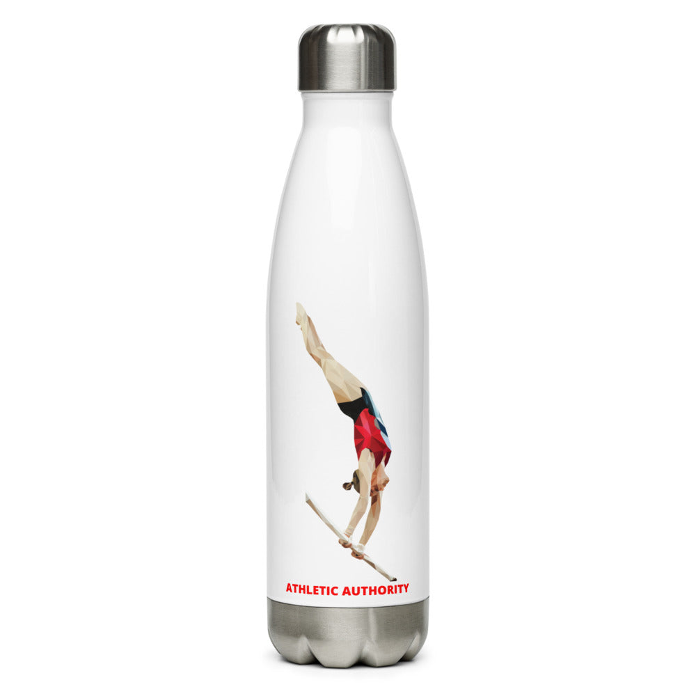 Athletic Authority  "Gymnastics Bar" Stainless Steel Water Bottle