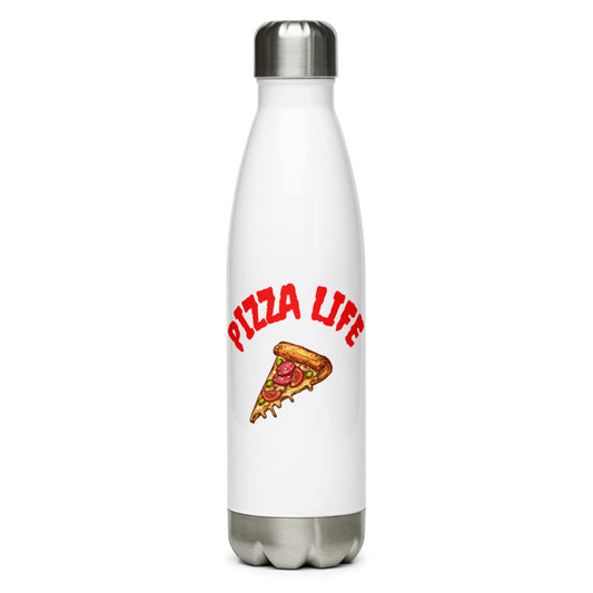 MYNY Hub "Pizza Life" Stainless Steel Water Bottle