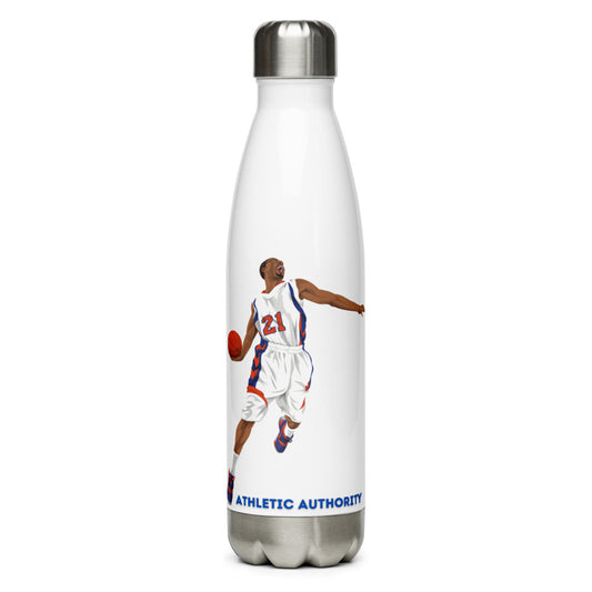 Athletic Authority "Basketball Slam" Stainless Steel Water Bottle