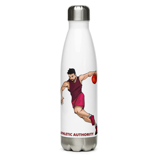 Athletic Authority "Basketball Fast Break" Stainless Steel Water Bottle