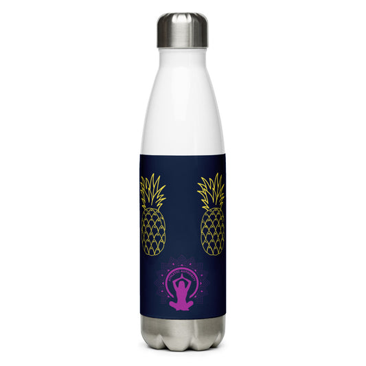 Athletic Authority "Pineapple" Stainless Steel Water Bottle