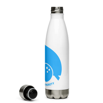 Athletic Authority "Bowling Blue" Stainless Steel Water Bottle