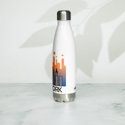 MYNY Hub "Bubblin' SKYLINE" Stainless Steel Water Bottle