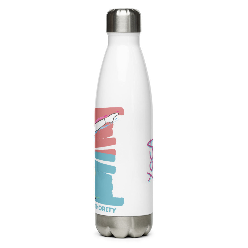 Athletic Authority "Yoga Focus" Stainless Steel Water Bottle