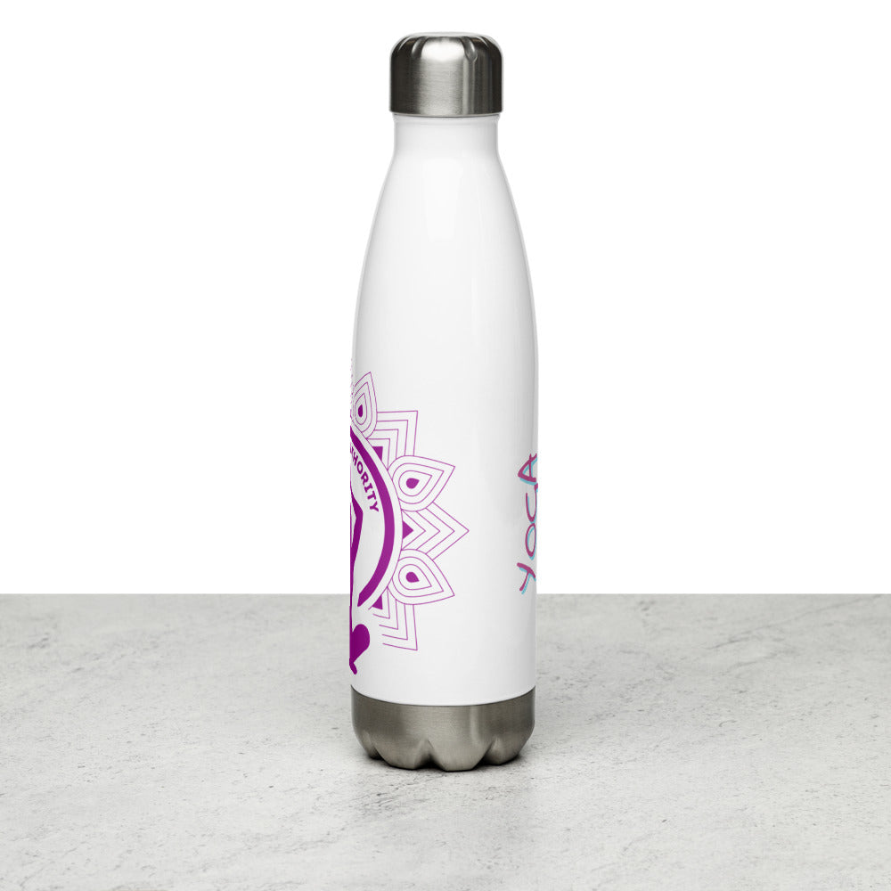 Athletic Authority "Yoga Namaste" Stainless Steel Water Bottle