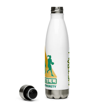 Athletic Authority  "Netball" Stainless Steel Water Bottle