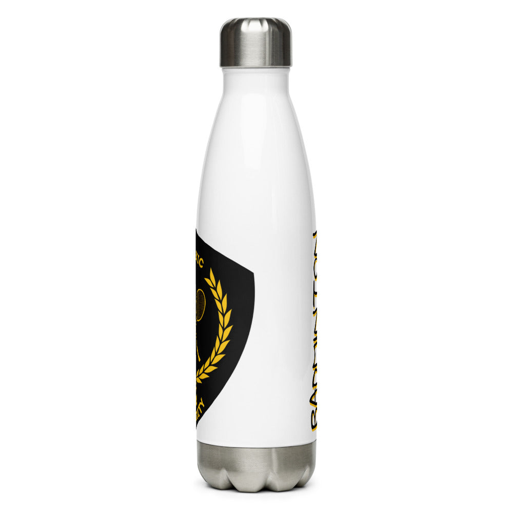 Athletic Authority "Badminton Crest" Stainless Steel Water Bottle