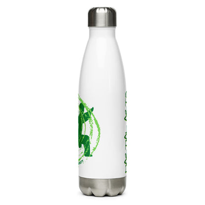 Athletic Authority "Martial Arts Green" Stainless Steel Water Bottle