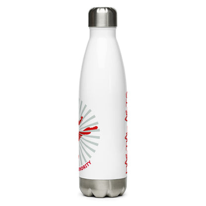 Athletic Authority "Martial Arts Burst " Stainless Steel Water Bottle