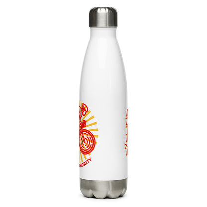 Athletic Authority "Cycling Burst" Stainless Steel Water Bottle