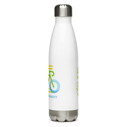 Athletic Authority "Cycling Glow" Stainless Steel Water Bottle