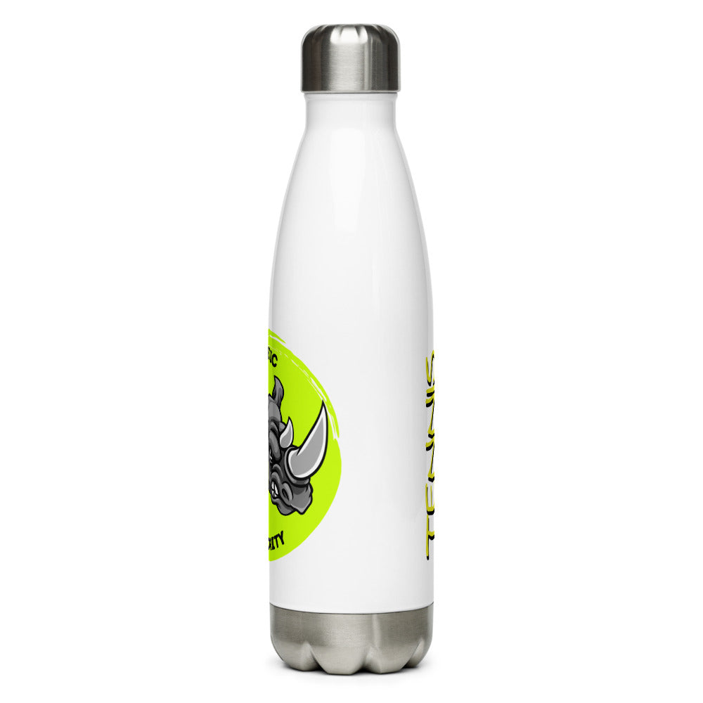 Athletic Authority "Tennis Rhino" Stainless Steel Water Bottle