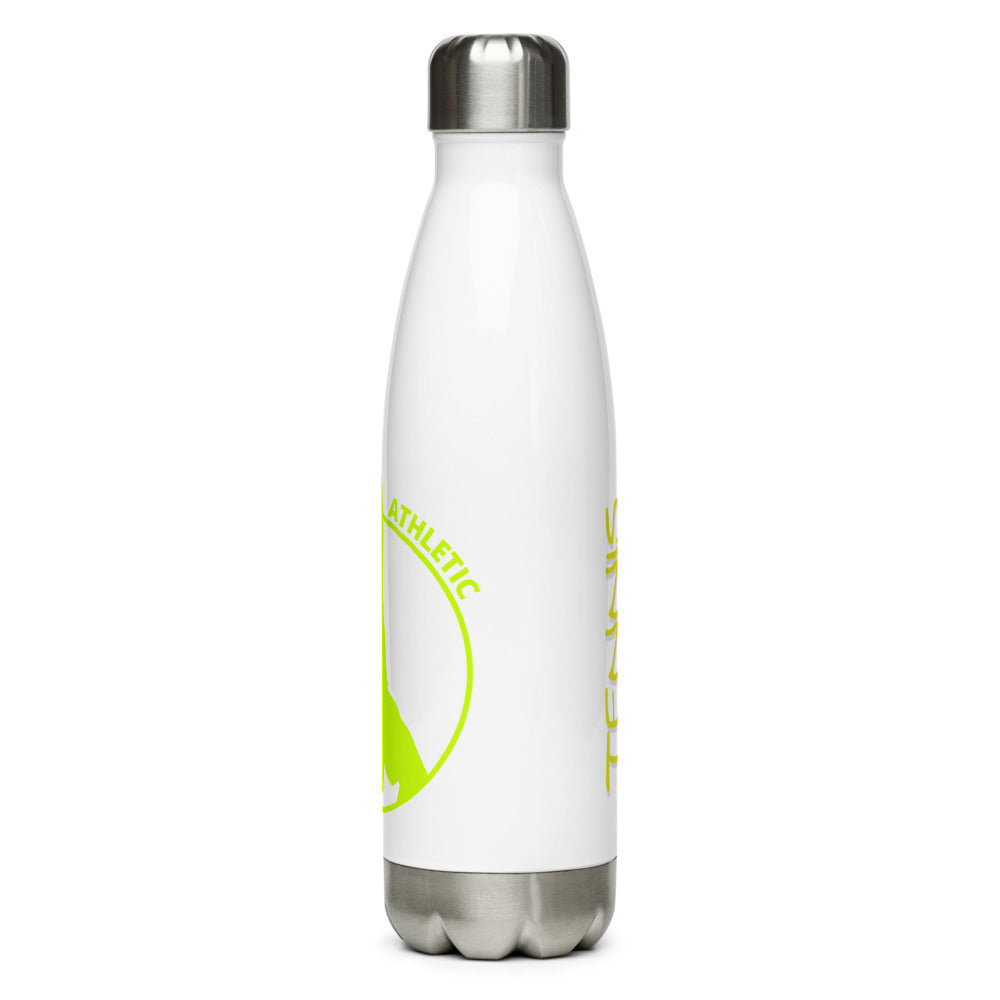 Athletic Authority "Tennis Neon" Stainless Steel Water Bottle