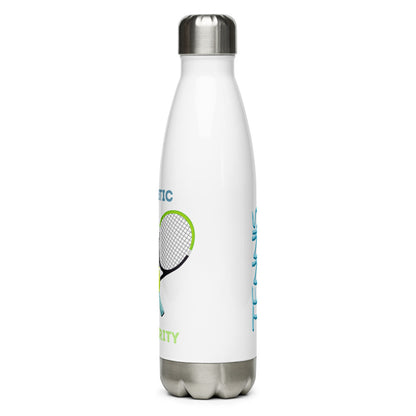 Athletic Authority "Tennis Racquets" Stainless Steel Water Bottle