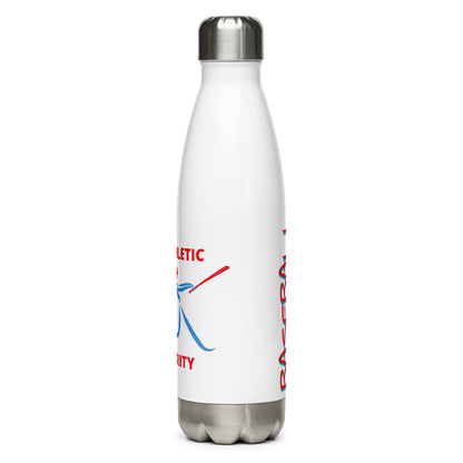 Athletic Authority "Baseball Swing" Stainless Steel Water Bottle