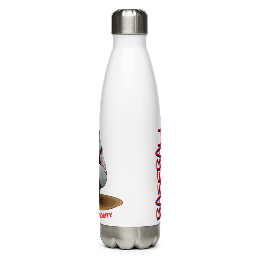 Athletic Authority  "Baseball Catcher" Stainless Steel Water Bottle