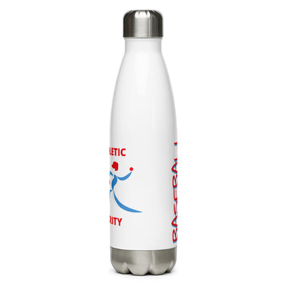 Athletic Authority  "Baseball Pitch" Stainless Steel Water Bottle