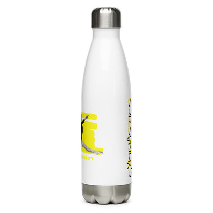 Athletic Authority  "Gymnastics Yellow" Stainless Steel Water Bottle