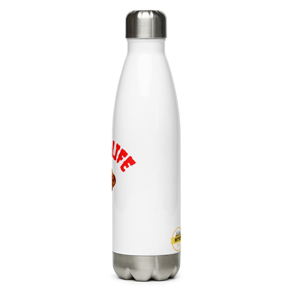 MYNY Hub "Pizza Life" Stainless Steel Water Bottle