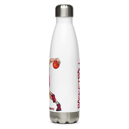 Athletic Authority "Basketball Fast Break" Stainless Steel Water Bottle