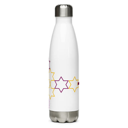 Athletic Authority "Stars" Stainless Steel Water Bottle