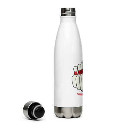 Athletic Authority "Bowling Pins" Stainless Steel Water Bottle